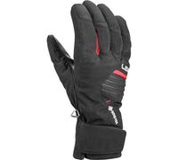LEKI Vision GTX Gloves, Black-Red, EU 7.5
