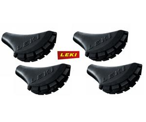 LEKI Walking Rubber Pad - 2 Pair - Art. No. 881800103 - Original Nordic Walking