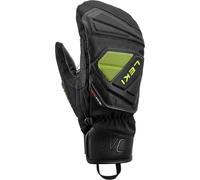 Leki - Ski mittens - Wcr C-Tech 3D Mitt Black-Ice Lemon in Silicone - Size 9 Black 9