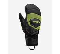 Leki WCR Coach 3D Mittens Black Neon Yellow - 8.5