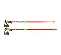Leki - WCR Lite SL 3D - Ski poles size 90 cm, red/yellow
