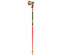 Leki - WCR SL 3D - Ski poles size 110 cm, red/yellow