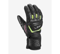 Leki WCR Team 3D Gloves Black Neon Yellow Kids - 4