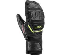 LEKI WCR Team 3D Junior Mitt Mitten black-ice lemon yellow 8