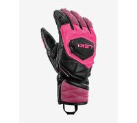 Leki WCR Venom 3D Gloves Black Fuchsia Kids - 8