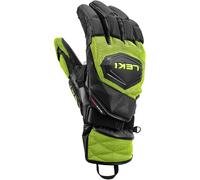 LEKI WCR Venom GS 3D glove black-ice lemon yellow 9.5