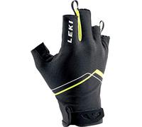 LEKI Women's Multi Breeze Short Stick Bag, womens, Stick bag, 1300405, Black/yellow/white, EU 9