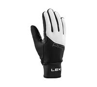 LEKI Women's PRC ThermoPlus Gloves, Black-White, EU 6.5