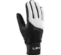 Leki Women's PRC ThermoPlus Gloves, Black/White, EU 8