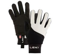 Leki Women's PRC ThermoPlus Gloves, Black/White, EU 8