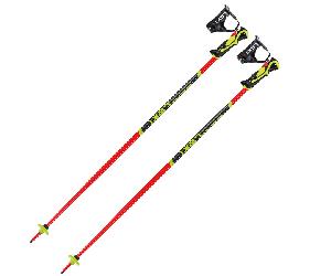 LEKI Worldcup Lite Sl 3d - Children - Red / Black / Yellow - size 95- model 2026 95