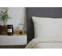 lekka EASY-CHANGE & EASY-IRON, ZIP-AROUND Duvet Cover Set for King Size Bed (Cream) (Off-white, Ivory, Beige, Eggshell, Vanilla)