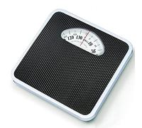 LEKLAI Mechanical Bathroom Scales, Height and Weight Scale, anti-Skid Rubber Surface Extra Large Numbers, no Battery, Durable, Accurate and Reliable, Bedroom and Bathroom (Color : Black)