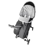 LekLai Pushchair Pram Footmuffs, Warm Waterproof Windproof Cosy Toes Winter with Zipper, Universal Split-Leg Foot Cover for Stroller, Buggy, Pushchair,B