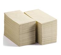 LEKOCH 200 PCS Disposable Tree Free Bamboo Paper Napkins 100% Compostable and Eco 2 Ply Tissue Wedding Dinner Napkins 40 * 40