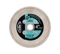LEKOMESH 105MM Diamond Cutting Disc - Tile Cutting Disc Cutting Wheel Double-sided Diamond Discs for Cutting Grinding Porcelain Ceramic Tile Marble Granite,M14 Thread,X Mesh