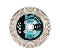 LEKOMESH 115MM Diamond Cutting Disc - Tile Cutting Disc Cutting Wheel Double-sided Diamond Discs for Cutting Grinding Porcelain Ceramic Tile Marble Granite,M14 Thread,X Mesh