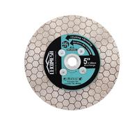LEKOMESH 125MM Diamond Cutting Disc - Tile Cutting Disc Cutting Wheel Double-sided Diamond Discs for Cutting Grinding Porcelain Ceramic Tile Marble Granite,M14 Thread