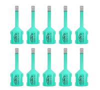 LEKOMESH Diamond Core Drill Bits - 10pcs 6MM Tile Hole Saw for Porcelain Ceramic Marble Granite Stone Quartz,M14 Thread
