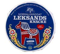 Leksands Knäcke Normalgraddat | Delicious Scandinavian Rye Crispbread | 100% Fulkorn Wholemeal Rye| 1 x Pack | 830g