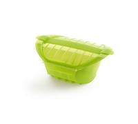 Lekue 1 Litre Ogya Extra-Large Microwave Pot with Tray, Green