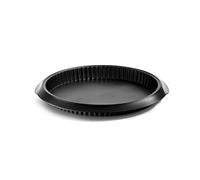 Lekue 1200 ml Quiche Cake Mould, Black