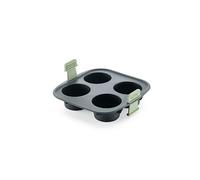 Lékué Air fryer Muffins silicone Mould, 4 hole