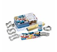 Lékué Cookie Kit Transport Cookie Cutters Pastry Cutters Baking Tools Baking Set