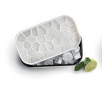 Lékué Ice Box Silicone Ice Cube Tray and Storage Box - White