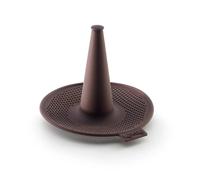 Lekue Silicone Bagel Moulds Set of 6, Brown