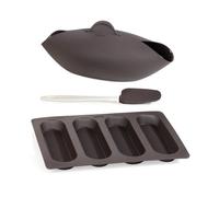 Lékué Lékué bread baking kit 3 pieces Brown