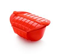 Lékué Lékué deep steamer micro tray 3-4 servings. Red