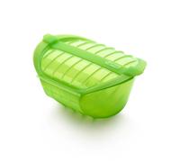 Lékué Lékué deep steamer microwave 3-4 servings. Green