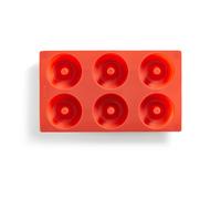 Lékué Lékué donut mold silicone 6 pcs Red