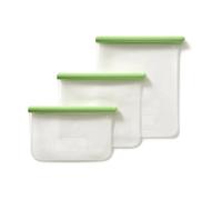 Lékué Lékué flat reusable bag 3 pieces Green