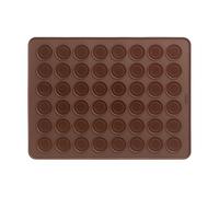 Lékué Lékué macarons baking mat silicone 40 cm Brown