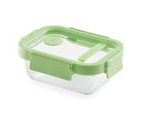 Lékué Lékué rectangular glass lunchbox 0.37 L Green