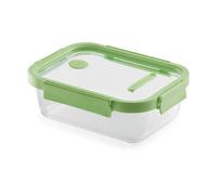 Lékué Lékué rectangular glass lunchbox 1.52 L Green