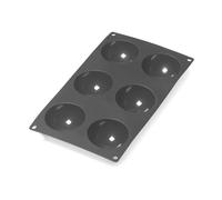 Lékué Lékué silicone mold half-sphere 6 pcs Black