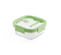 Lékué Lékué square glass lunchbox 0.8 L Green