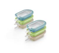 Lékué Mediterranean Mini Popsicle Moulds, Set of 6