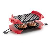 Lekue Microwave Grill, Red, Steel