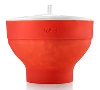 Lekue Microwave Platinum Grade Silicone Popcorn Maker 881640