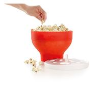 Lekue Microwave Popcorn Popper/Popcorn Maker, Red, Standard Size