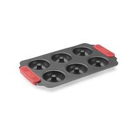 Lékué Metal Donut Mould, High Carbon Steel, Grey