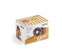 Lékué Set 4 Moldds Pretzel & Donut Ice Cream, Silicone,One Size