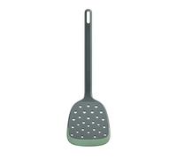 Lékué Slotted Shovel, Silicone Grey with Green