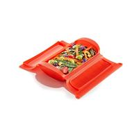 Lékué - Steam Case, Without Tray, silicone Red, 1-2 people, 650 ml