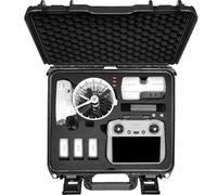 LEKUFEE Portable Waterproof Hard Carrying Case for DJI Flip Drone, Fly More Combo, DJI RC 2/RC N3/RC N2, Battery(8 pcs), Charging Hub and Other Accessories(Case Only)