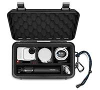 LEKUFEE Travel Waterproof Hard Case for Insta360 GO Ultra, Standard Bundle, Creator Bundle, and Other Accessories(Case & Bag Only)